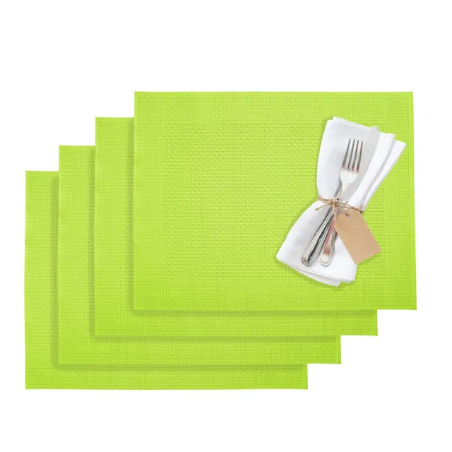 westmark-sets-de-table-saleen-home-lot-de-4-42-x-32-cm-vinyle-polyester-tress-ve image 1