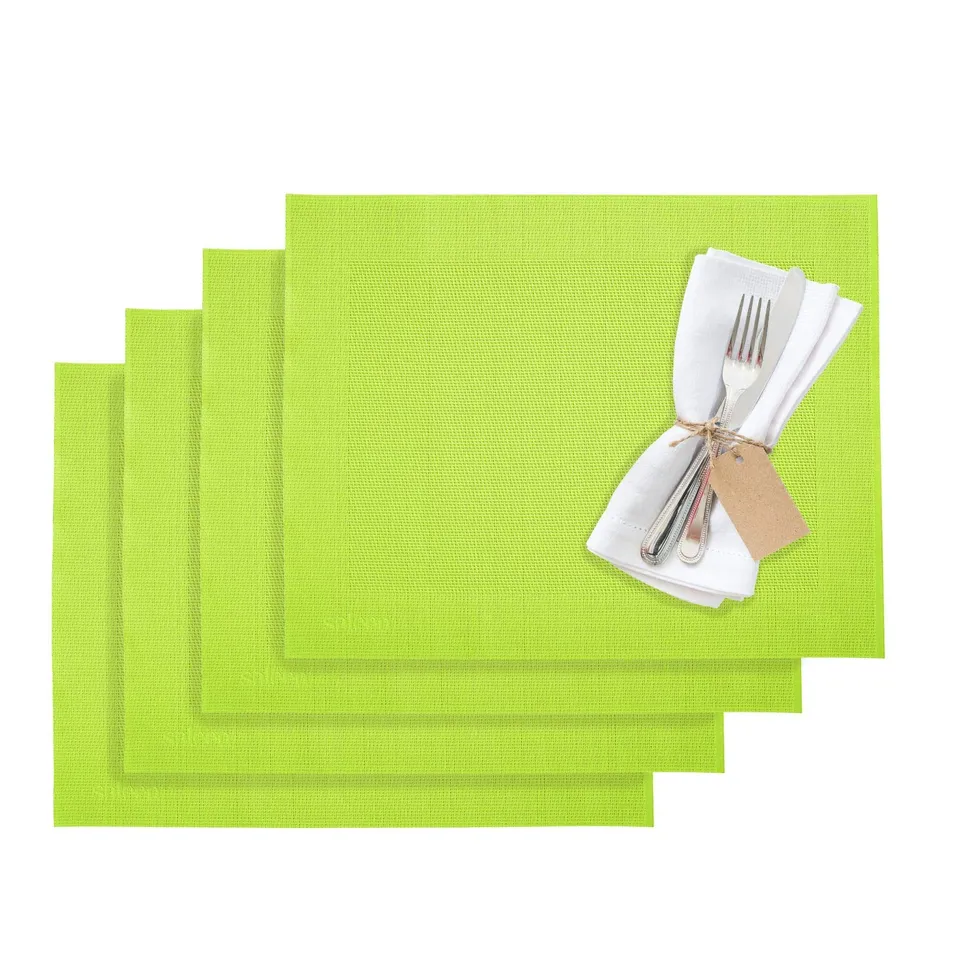 westmark-sets-de-table-saleen-home-lot-de-4-42-x-32-cm-vinyle-polyester-tress-ve image 1