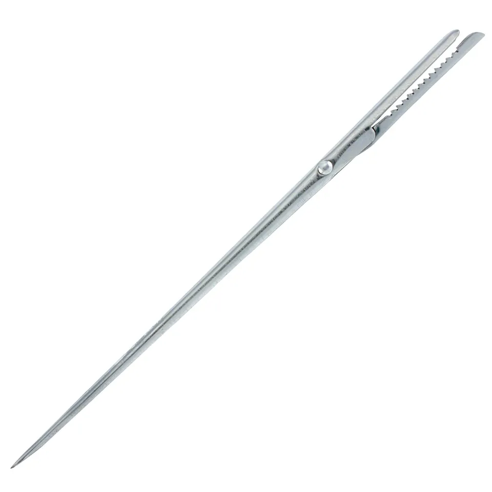 westmark-aiguille-larder-avec-pince-crant-e-19-3-cm-acier-inoxydable-lardage-de- image 1