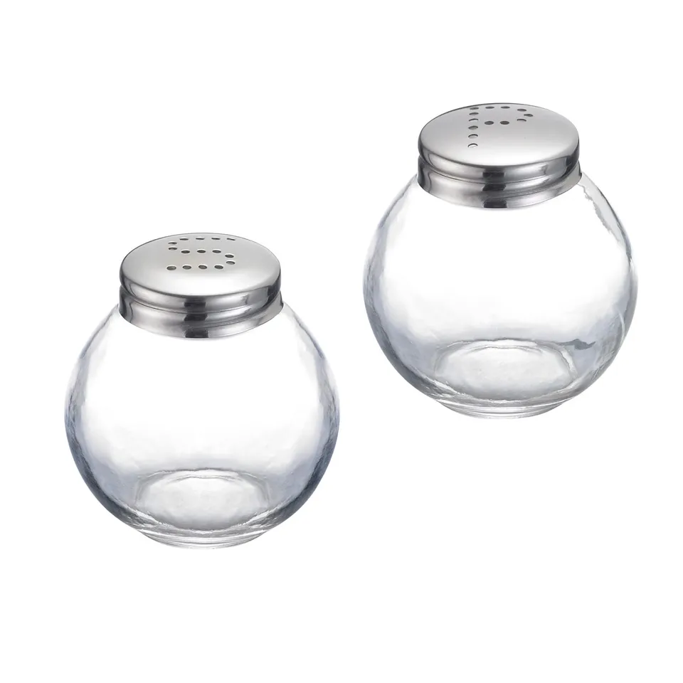 westmark-roma-sali-re-et-poivri-re-set-de-2-en-verre-et-acier-inoxydable-50-ml-r image 1