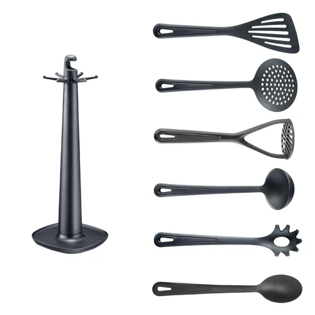 westmark-gentle-set-7-pi-ces-support-rotatif-presse-pur-e-cuill-res-friture-l-gu image 1