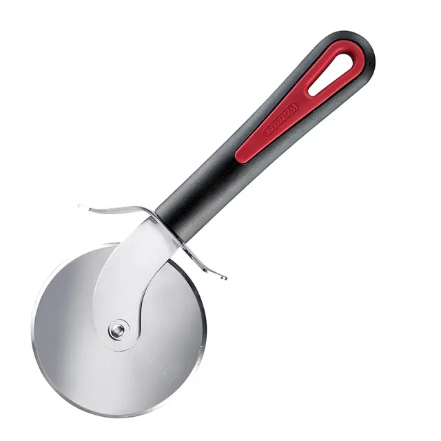 westmark-gallant-coupe-pizza-roulette-7-6-cm-acier-inoxydable-plastique-noir-rou image 1