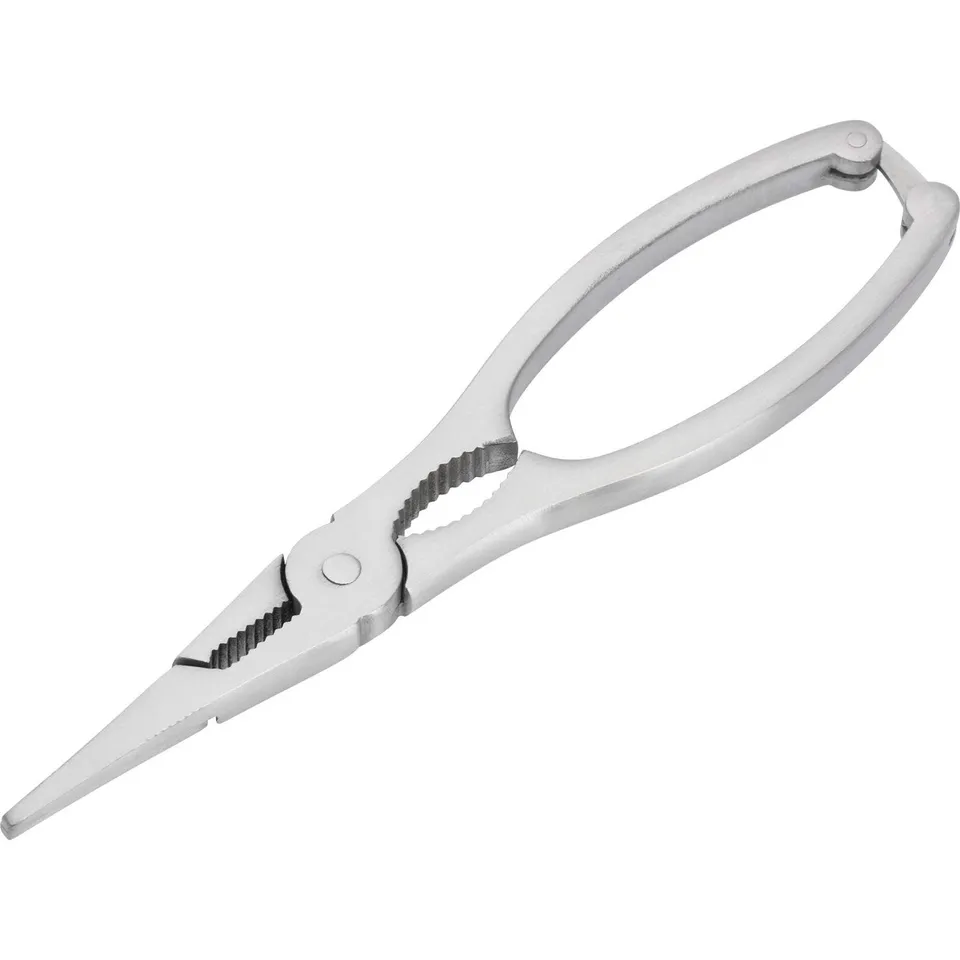 westmark-cammarus-66132280-pince-homard-en-acier-inoxydable-polie-18-8-cm-argent image 1