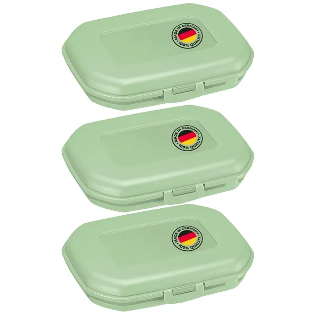 westmark-mini-235122em-lot-de-3-bo-tes-snack-en-plastique-avec-fermeture-clic-ha image 1