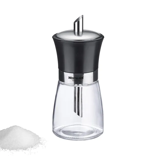 westmark-blacky-63592260-distributeur-de-sucre-190-ml-verre-inox-plastique-sans- image 1