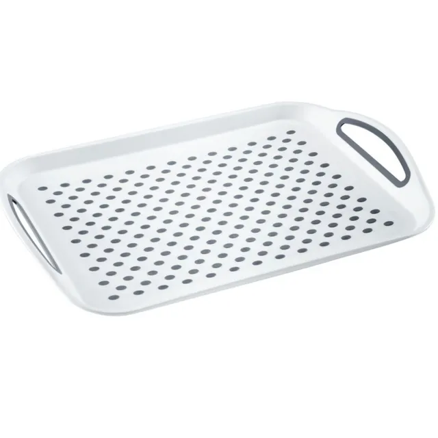 westmark-plateau-rectangulaire-blanc-avec-surfaces-antid-rapantes-et-poign-es-ca image 1