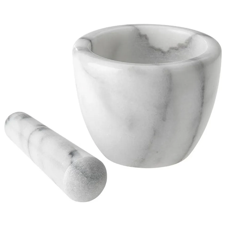 westmark-gourmet-mortier-avec-pilon-en-marbre-naturel-haut-diam-tre-int-rieur-en image 1