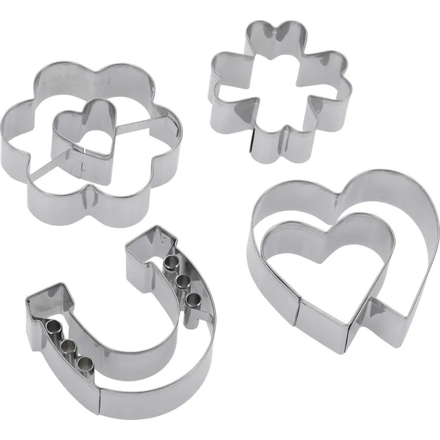 westmark-31932260-set-bonheur-et-amour-de-4-emporte-pi-ces-en-acier-inoxydable-f image 1