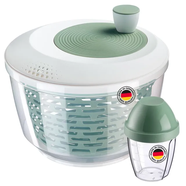 westmark-spinderella-essoreuse-salade-4-4-l-avec-couvercle-et-bec-verseur-gobele image 1
