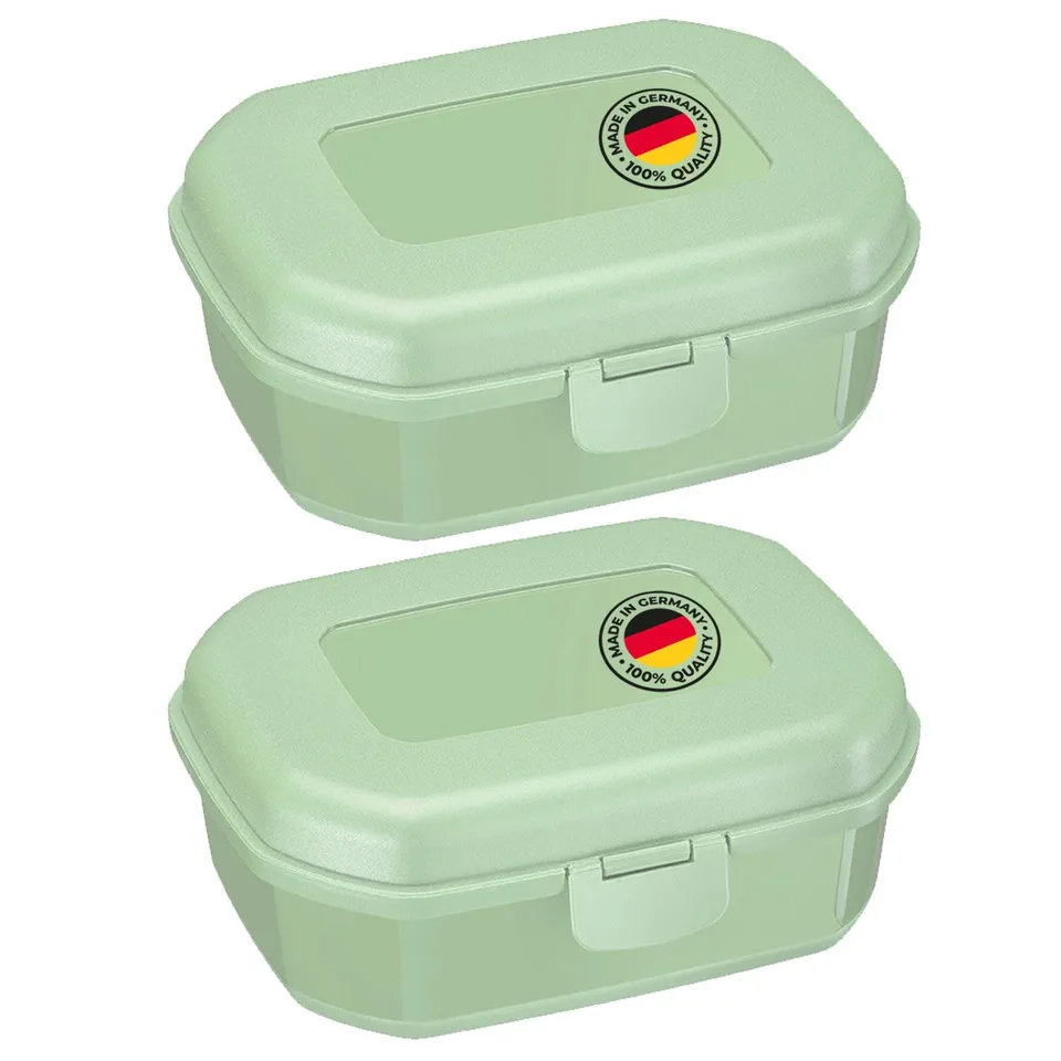 westmark-maxi-235222em-lot-de-2-bo-tes-snack-en-plastique-avec-fermeture-clic-ha image 1