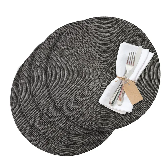 westmark-saleen-circle-01211086154-set-de-4-sets-de-table-sous-plats-ronds-38-cm image 1