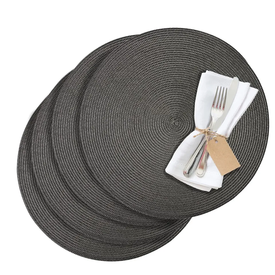 westmark-saleen-circle-01211086154-set-de-4-sets-de-table-sous-plats-ronds-38-cm image 1