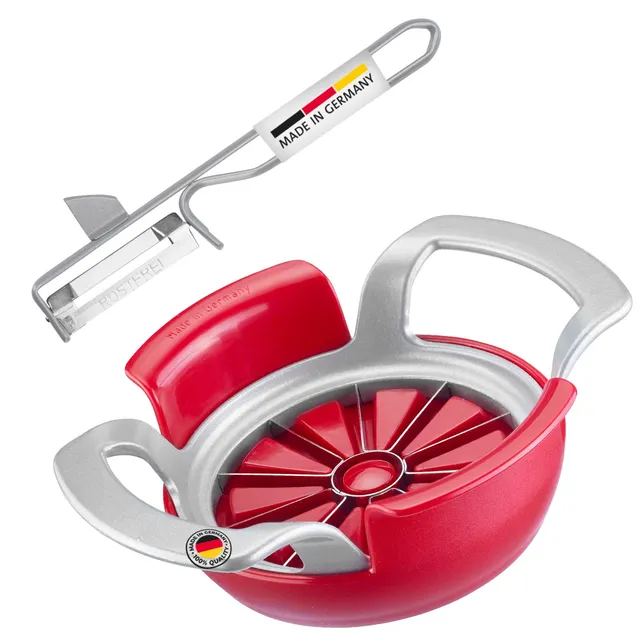 westmark-coupe-pommes-et-poires-plucheur-steel-set-2-pi-ces-pour-fruits-jusqu-9- image 1