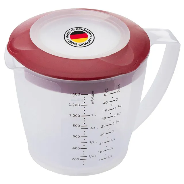 westmark-helena-3105227r-gobelet-m-langeur-doseur-1-4-litre-avec-couvercle-anti- image 1