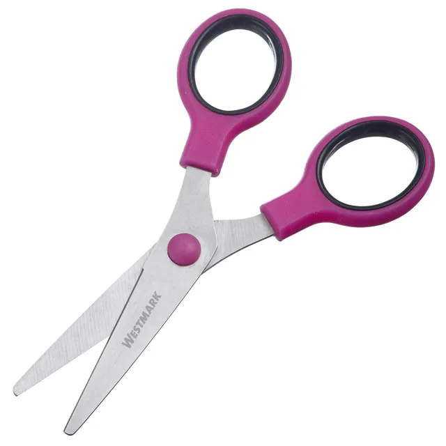 westmark-ciseaux-de-bricolage-pour-enfants-en-acier-inoxydable-bouts-arrondis-co image 1