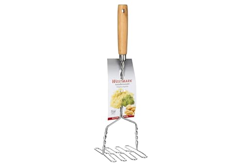 westmark-61272270-presse-pur-e-en-acier-inoxydable-avec-manche-en-bois-34-cm image 6