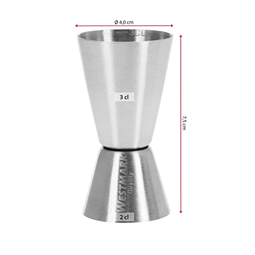 westmark-627722e7-jigger-bar-double-mesure-set-de-2-doseurs-cocktails-2-4-cl-et- image 8