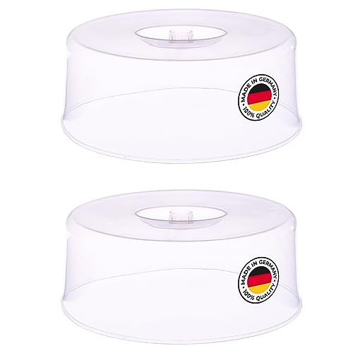 westmark-2-cloches-g-teau-30-cm-avec-poign-e-hauteur-12-8-cm-plastique-pp-transp image 7