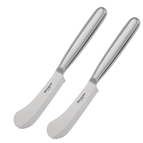 westmark-lot-de-2-couteaux-d-jeuner-beurre-lame-dentel-e-inox-10-cm-poign-e-ergo image 6
