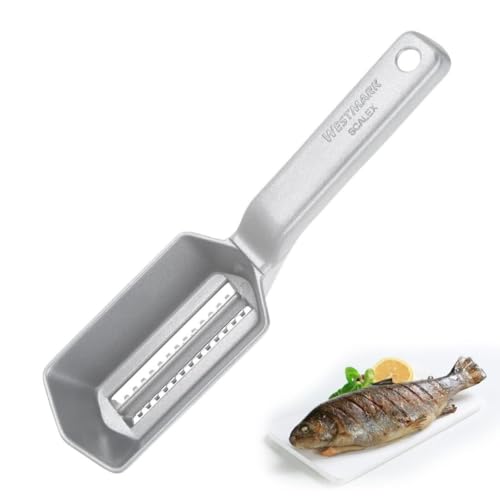 westmark-scalex-cailleur-poisson-avec-plateau-collecteur-lame-inox-aluminium-21- image 6