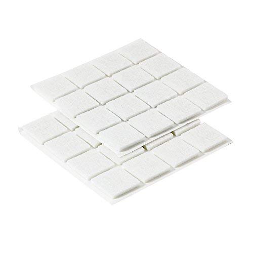 westmark-52032280-patins-en-feutre-32-pi-ces-19-x-19-mm-blancs-autocollants-pour image 1