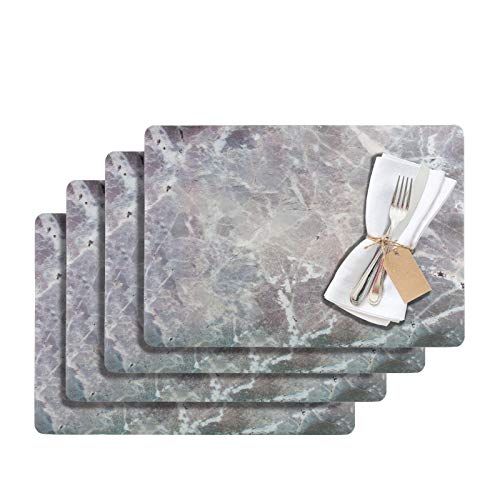 westmark-4-sets-de-table-edition-saleen-marmor-43-5-x-30-cm-pet-aspect-marbre-gr image 7
