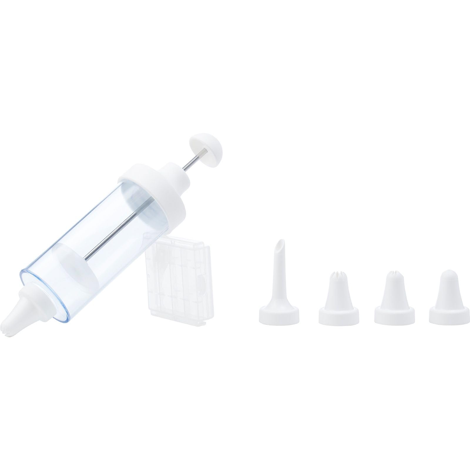westmark-31152260-seringue-de-d-coration-et-garnissage-180-ml-avec-5-douilles-en image 1