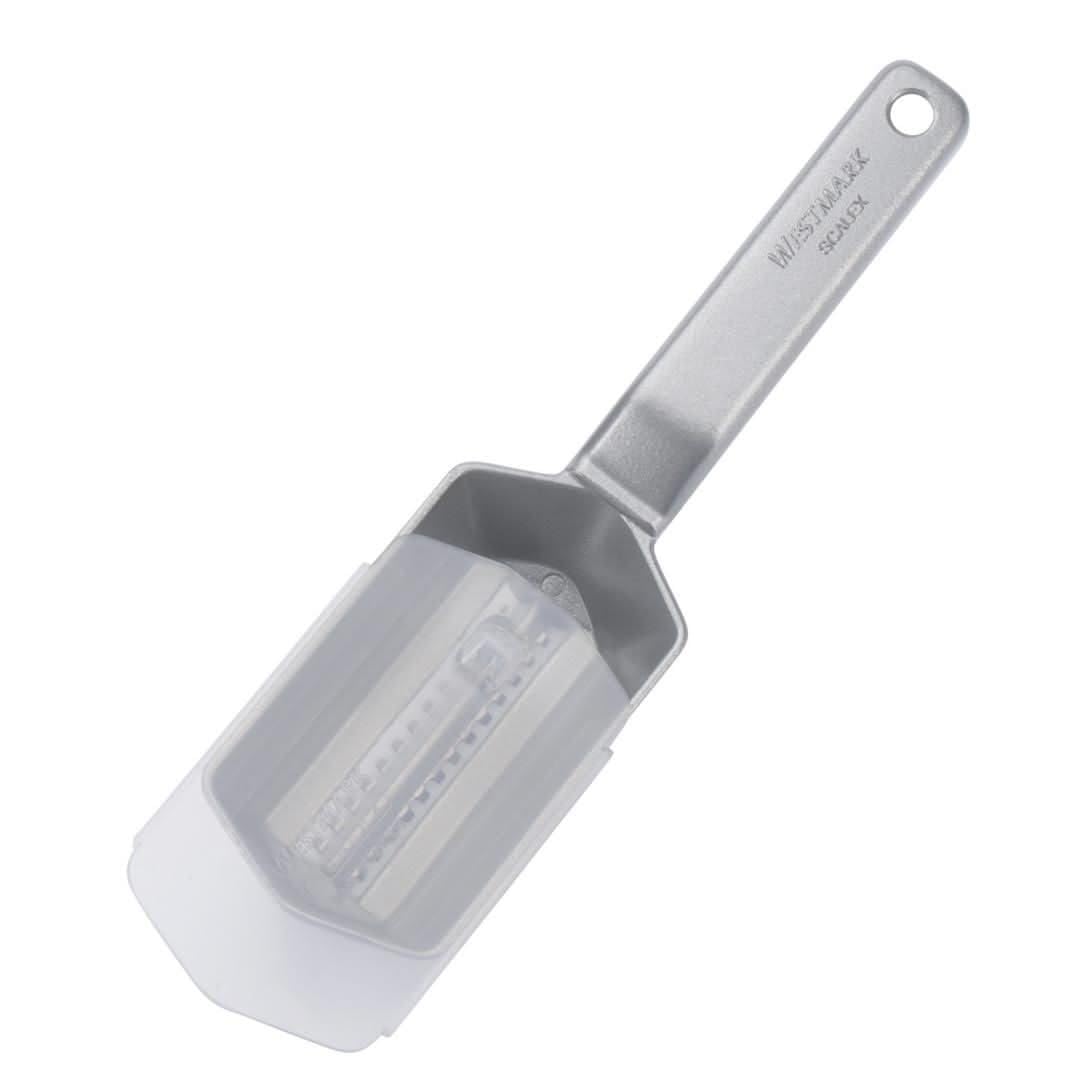 westmark-scalex-cailleur-poisson-avec-plateau-collecteur-lame-inox-aluminium-21- image 4