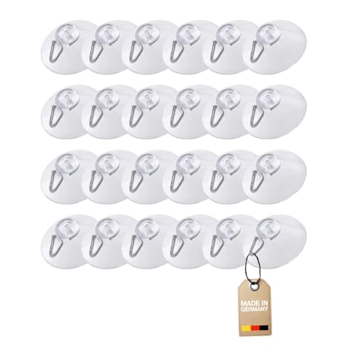westmark-531822e3-lot-de-24-crochets-ventouse-2-cm-plastique-acier-transparent-a image 8