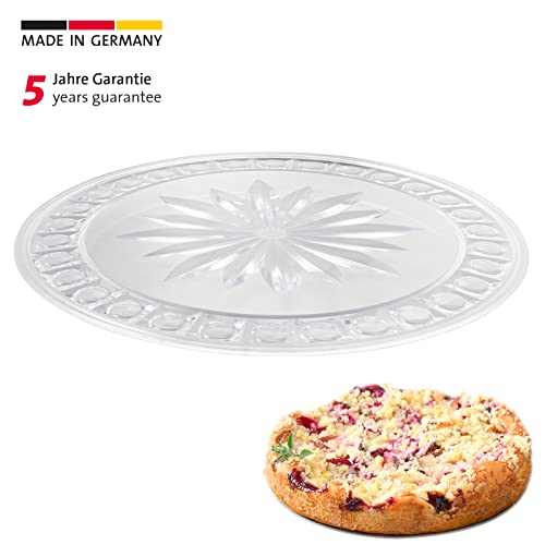 westmark-plat-g-teau-31-5-cm-aspect-verre-plastique-incassable-transparent-34552 image 6