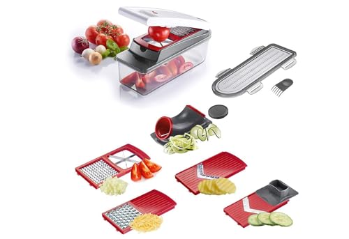 westmark-97112260-dicer-star-plus-coupe-l-gumes-mandoline-12-pi-ces-avec-r-cipie image 7