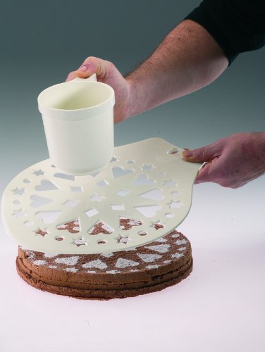 westmark-l-ve-g-teaux-et-tartes-avec-pochoir-de-d-coration-diam-tre-28-2-cm-plas image 4