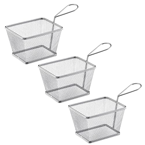 westmark-tapas-friends-691022e2-lot-de-3-paniers-frites-de-service-en-acier-inox image 2