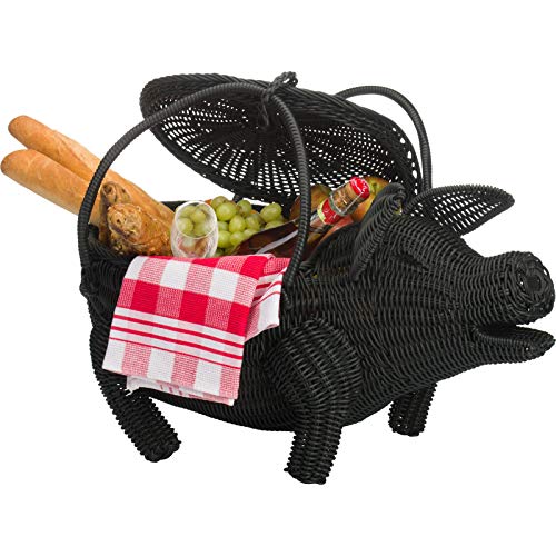 westmark-saleen-02018119101-panier-de-pique-nique-en-forme-de-cochon-poign-es-co image 7