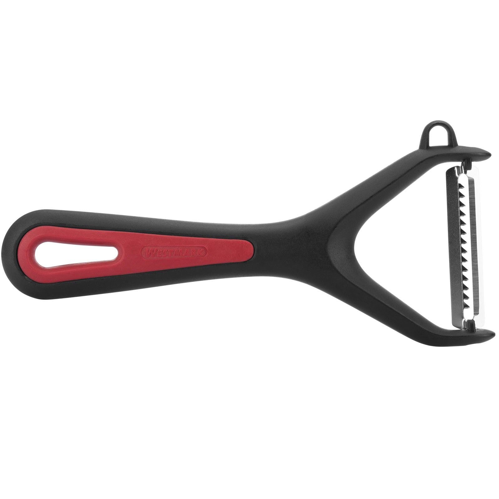 westmark-plucheur-julienne-gallant-lame-inox-dentel-e-mobile-avec-emporte-pi-ce- image 2