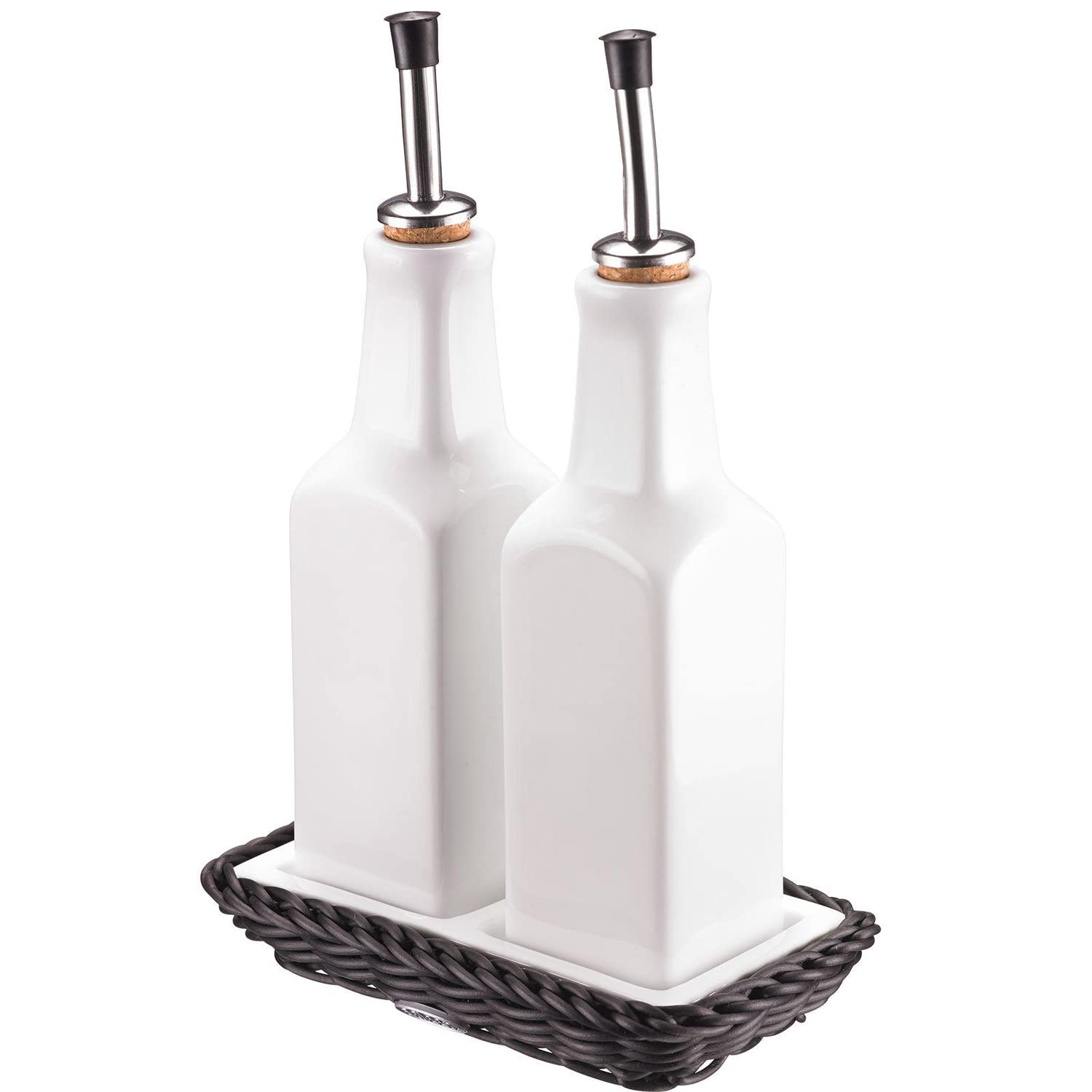 westmark-saleen-2102404160-ensemble-huile-et-vinaigre-2-pi-ces-en-porcelaine-bei image 6