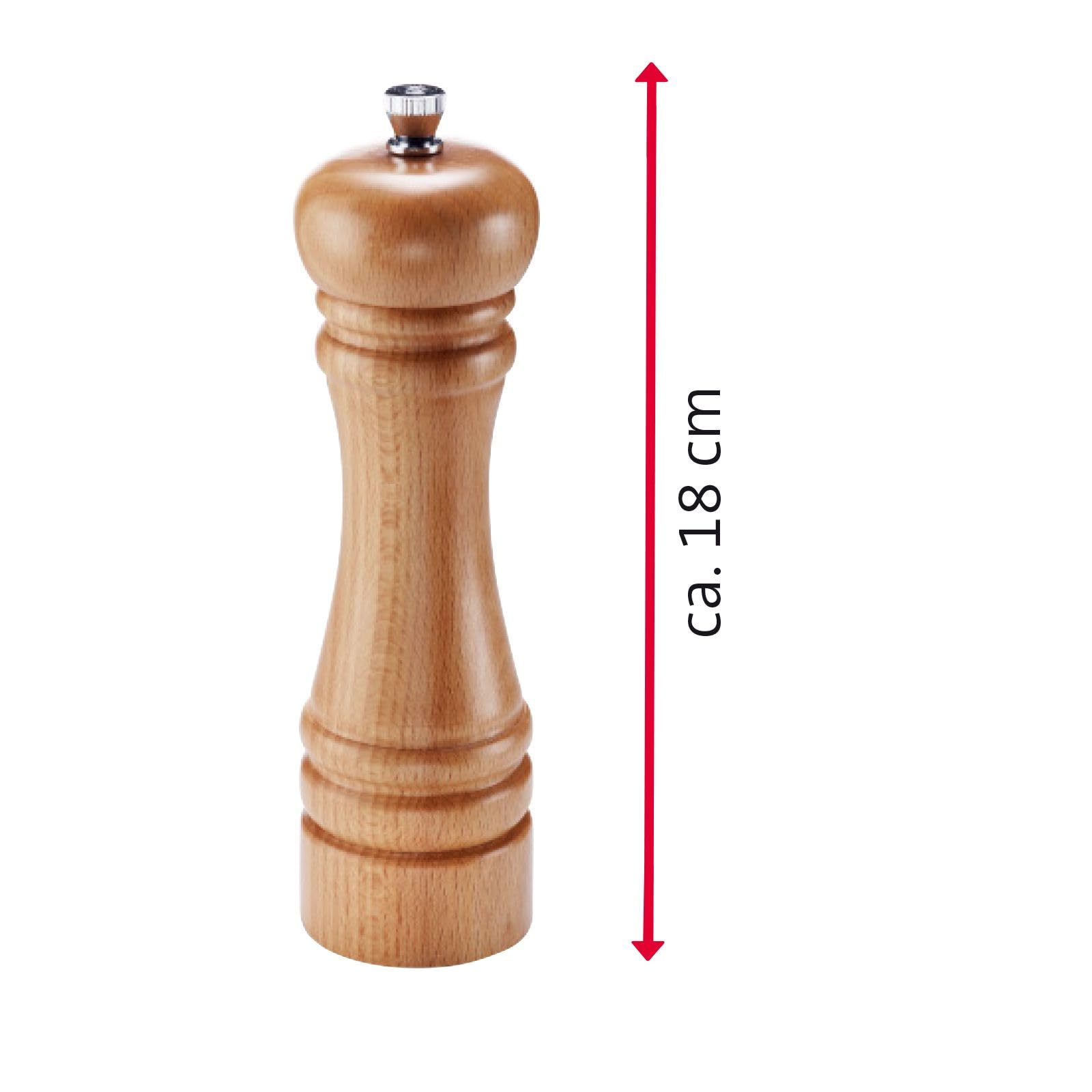 westmark-classic-moulin-sel-et-poivre-18-cm-en-bois-naturel-broyeur-en-c-ramique image 7