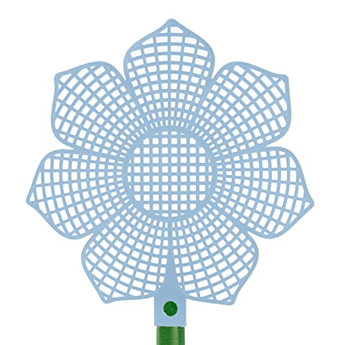 westmark-509522e3-lot-de-3-tapettes-mouches-design-fleur-en-plastique-poign-e-er image 6