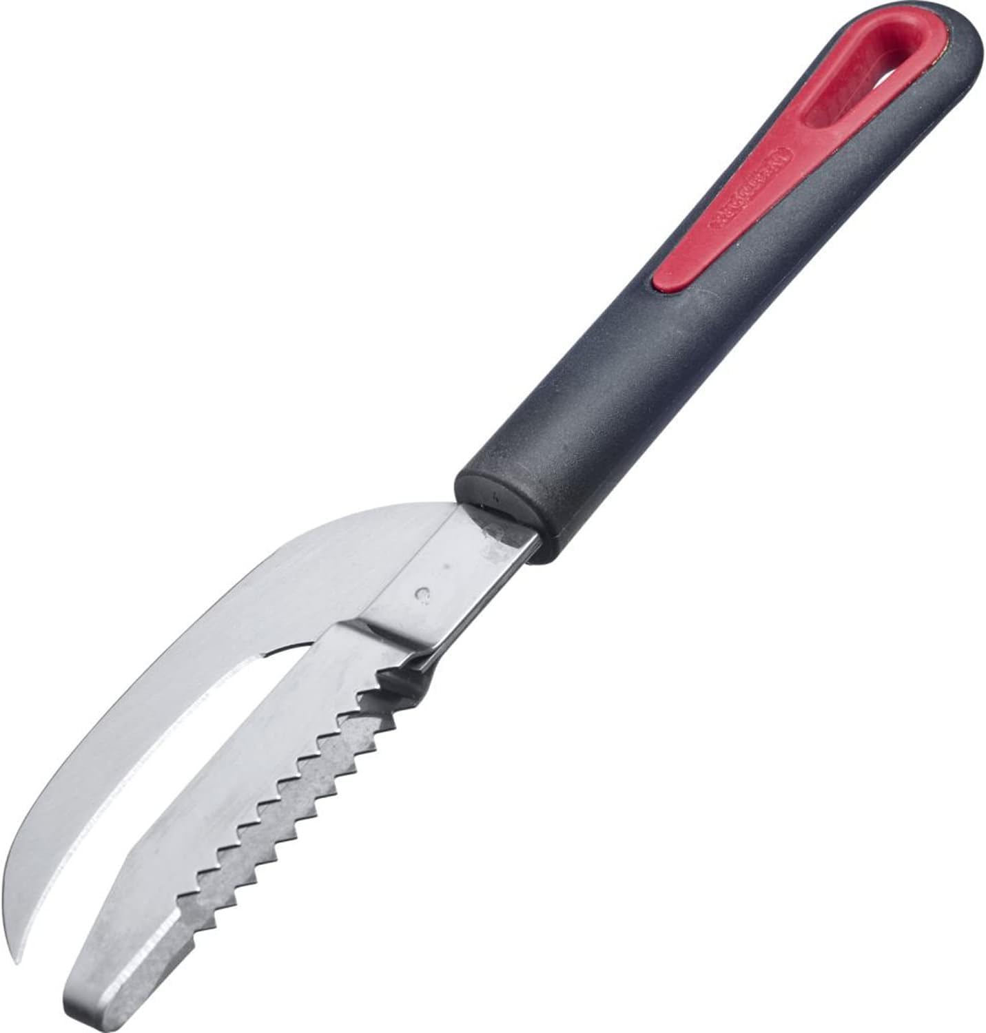 westmark-gallant-outil-poisson-2-en-1-couteau-et-cailleur-plastique-acier-inoxyd image 1