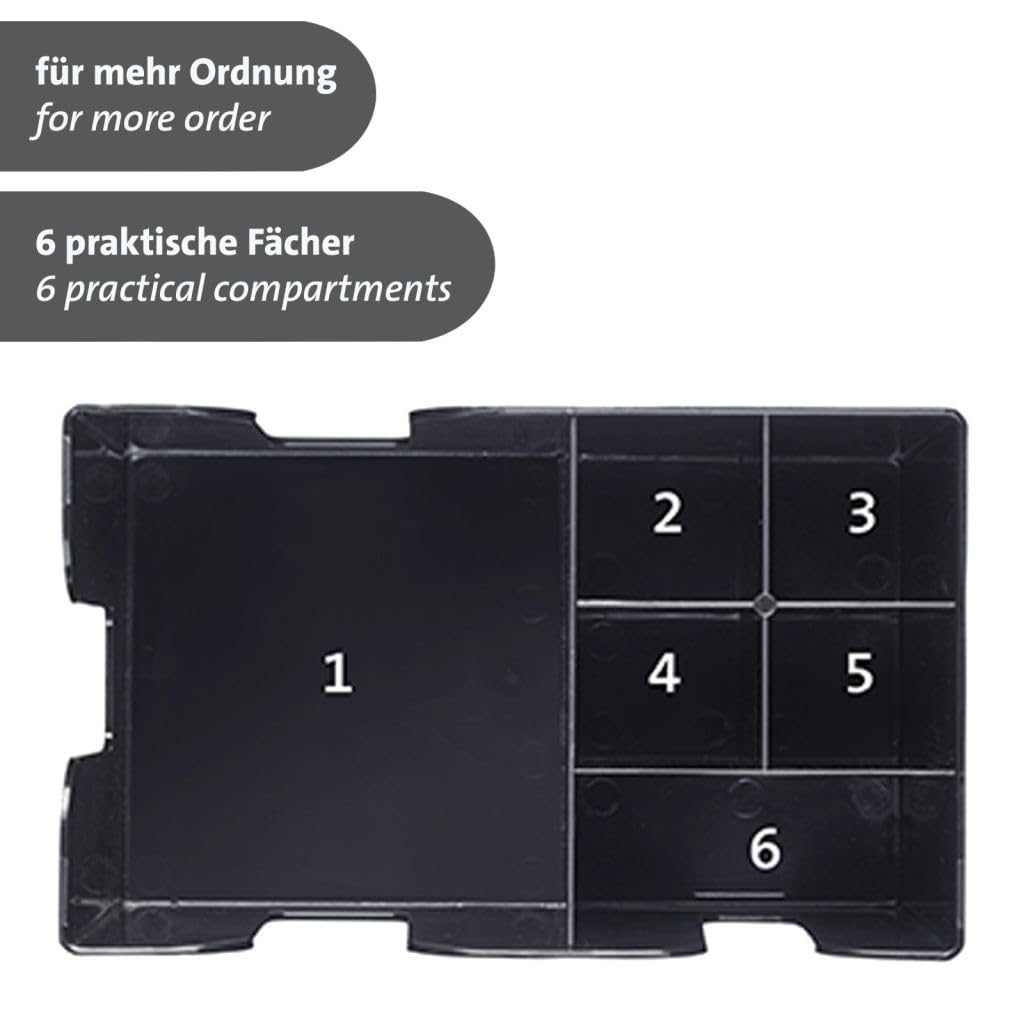 westmark-organiseur-de-bar-6-compartiments-en-abs-sans-bpa-pour-serviettes-paill image 4