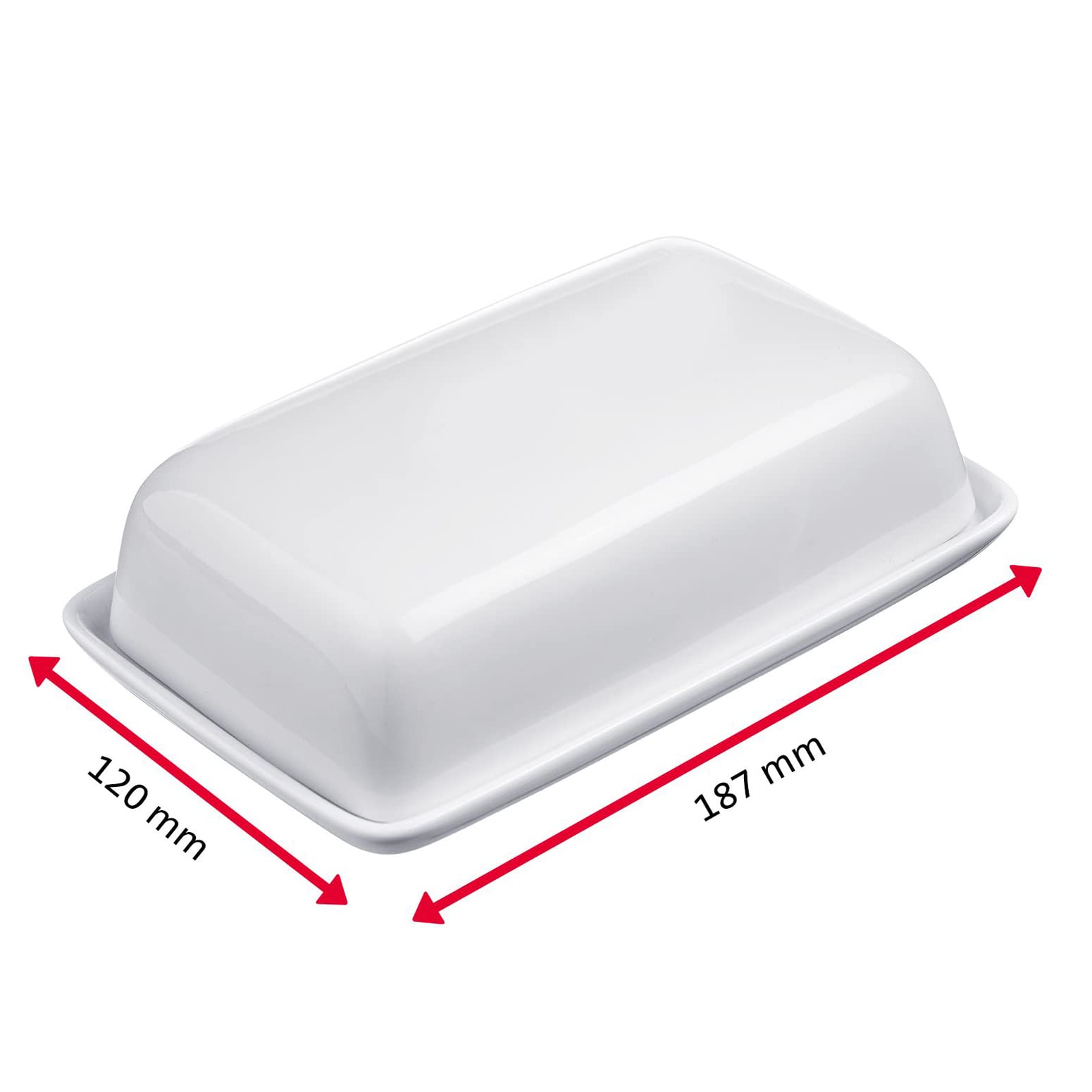 westmark-20892260-beurrier-d-coratif-en-c-ramique-blanc-18-7-cm-bord-haut-antid- image 6