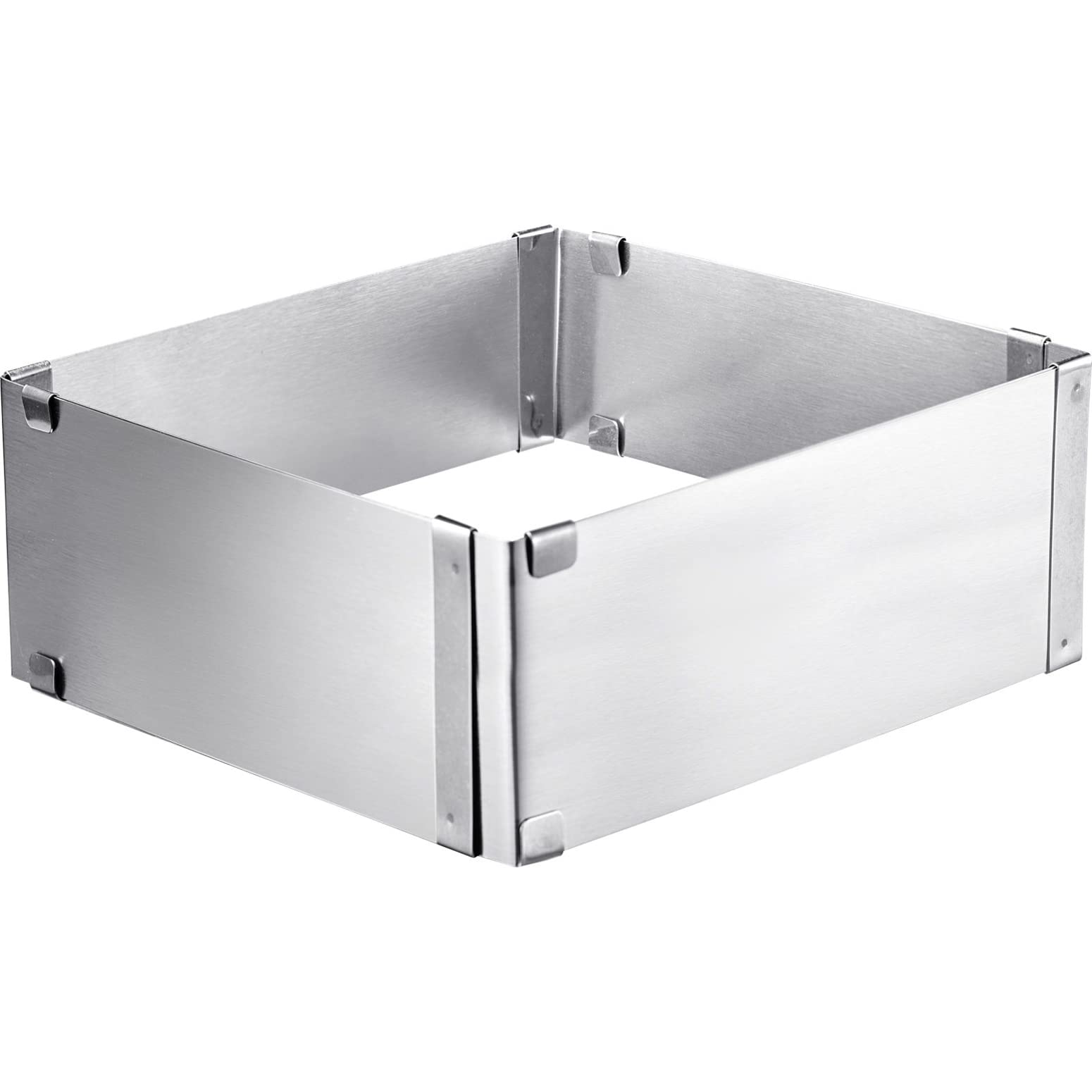 westmark-cadre-de-cuisson-r-glable-15-5-28-cm-hauteur-extra-8-cm-acier-inoxydabl image 1