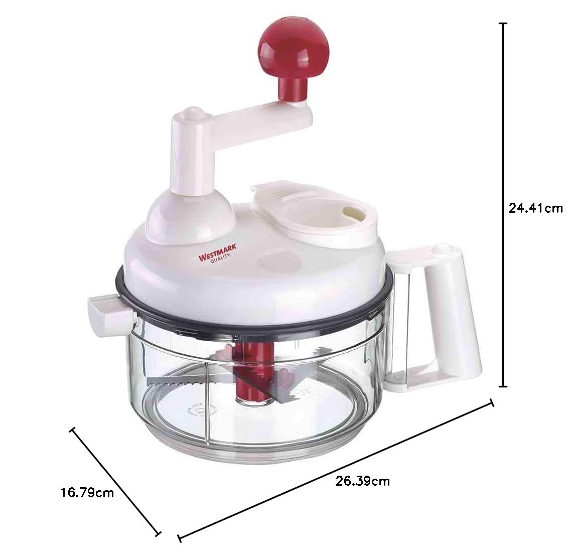 westmark-multi-kulti-97142260-robot-de-cuisine-manuel-9-fonctions-11-accessoires image 3