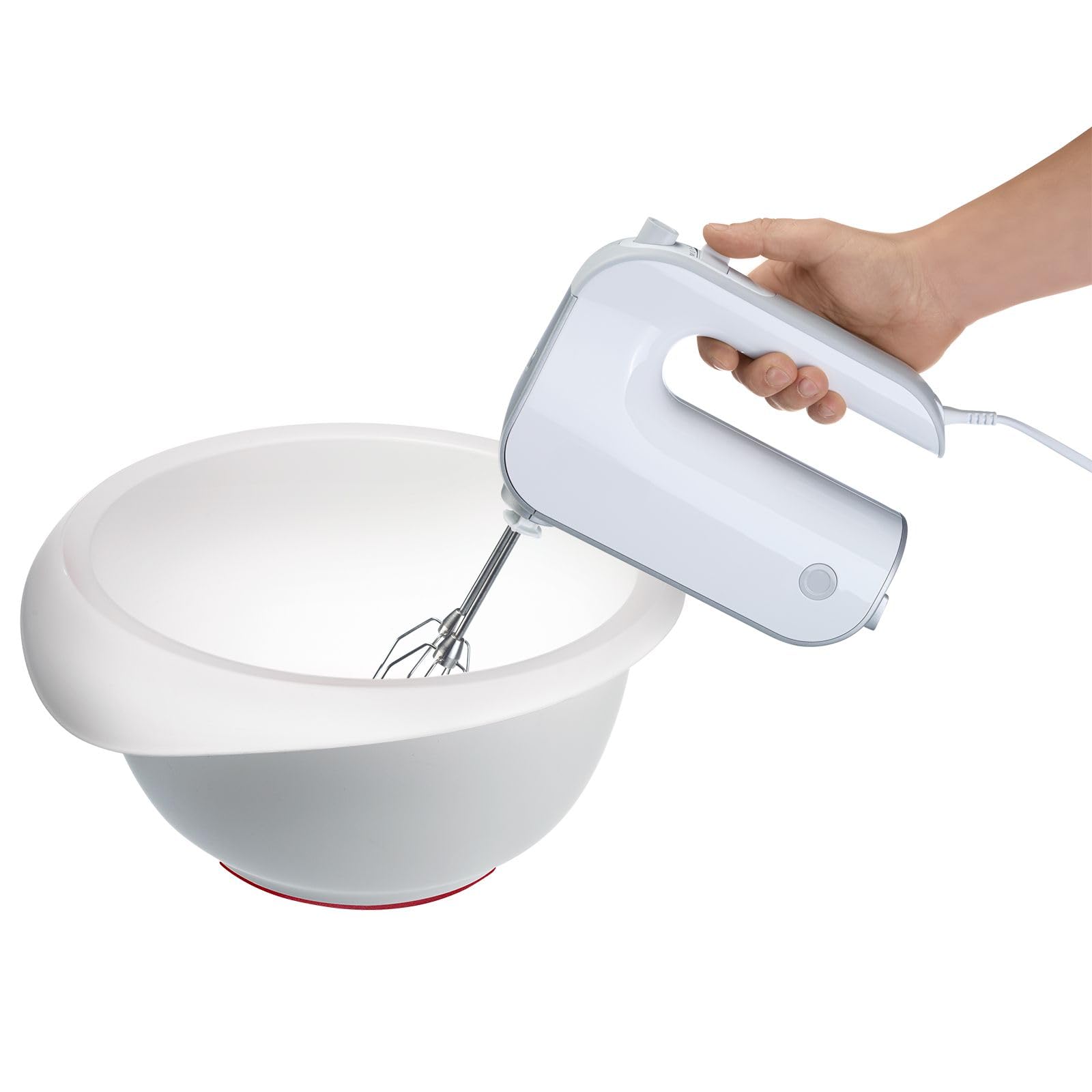 westmark-bol-de-m-lange-2-5-l-avec-bec-verseur-plastique-pp-sans-bpa-blanc-31522 image 3