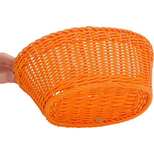 westmark-saleen-2039281-corbeille-ovale-conique-orange-26-x-18-5-x-9-cm-vannerie image 8