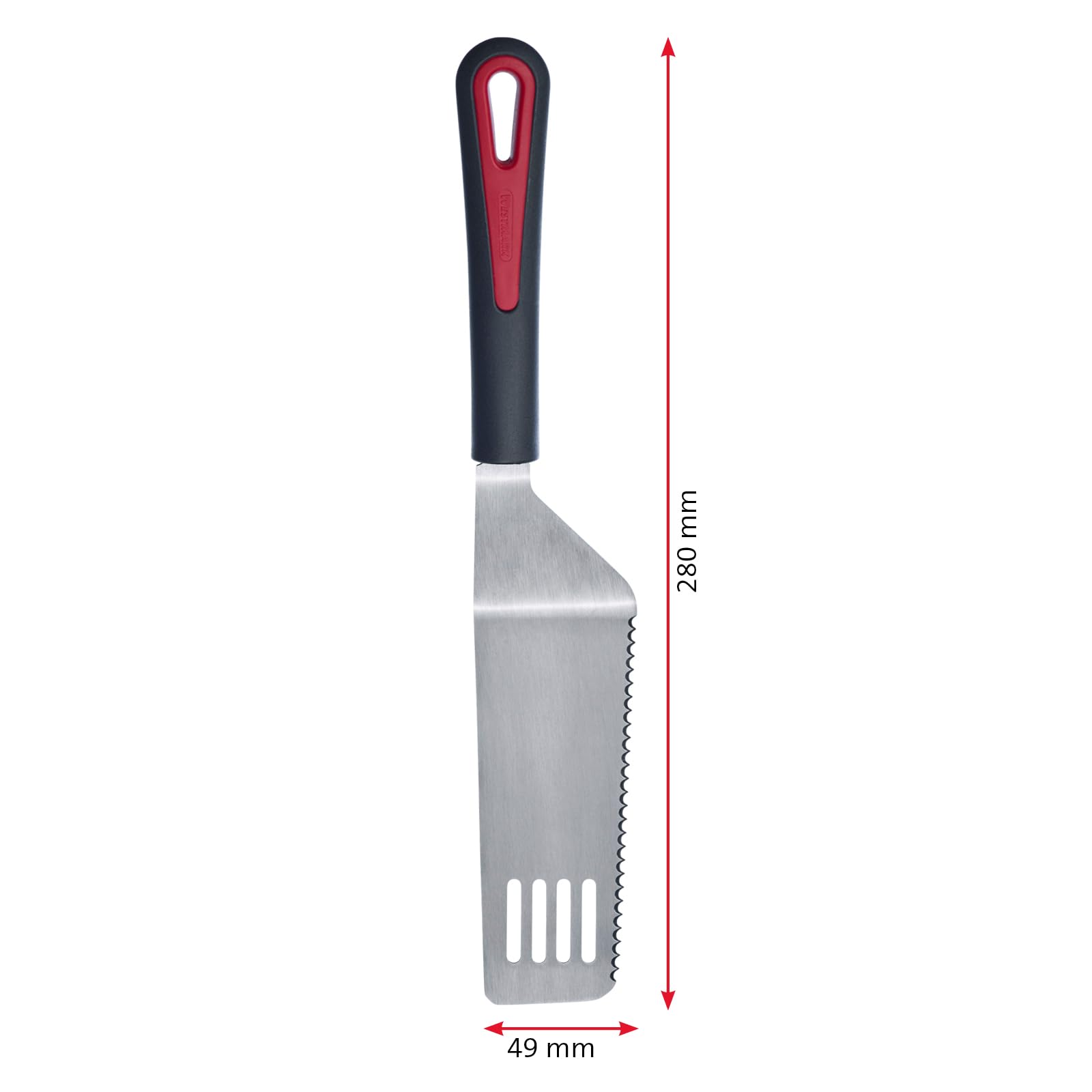 westmark-gallant-29332270-spatule-tranchante-plastique-et-acier-inoxydable-lame- image 4