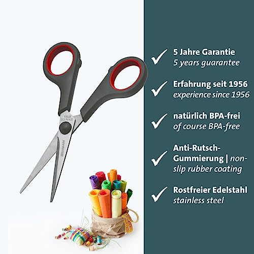 westmark-ciseaux-universels-14-cm-pour-plastique-papier-et-carton-acier-inoxydab image 8