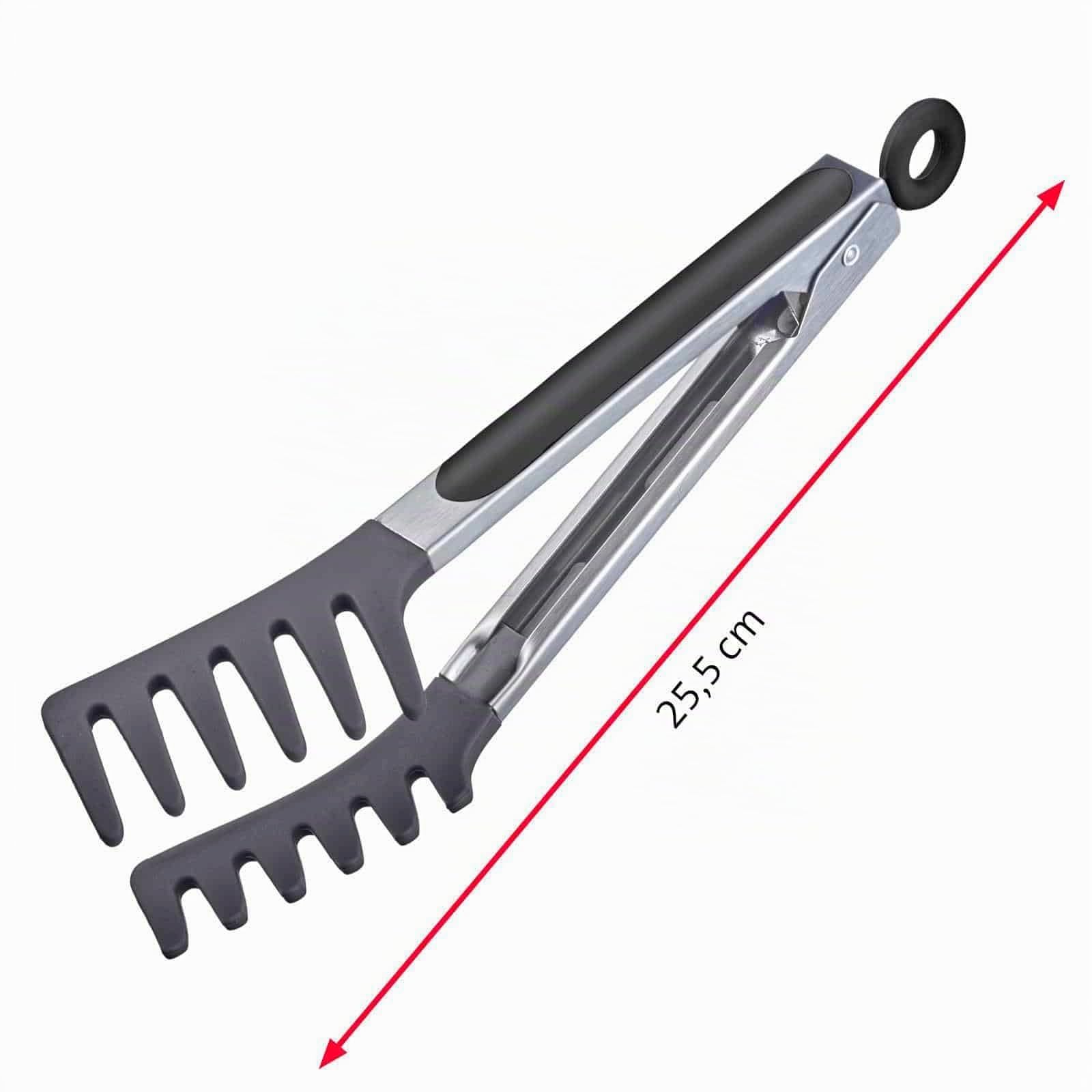westmark-fork-silicone-mini-16212270-pince-buffet-25-5-cm-en-silicone-et-acier-i image 7