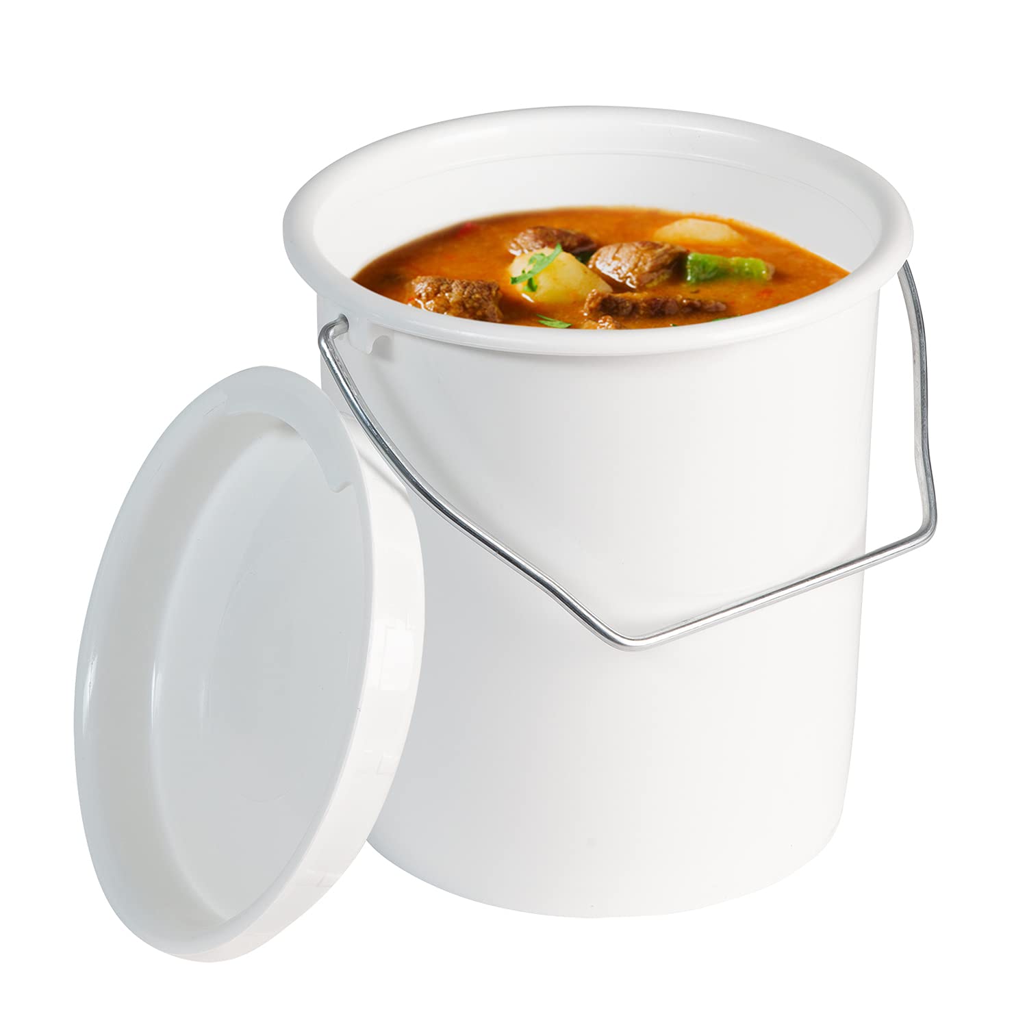 westmark-237922e1-seau-lait-et-provisions-3-l-avec-anse-m-tallique-et-couvercle- image 8