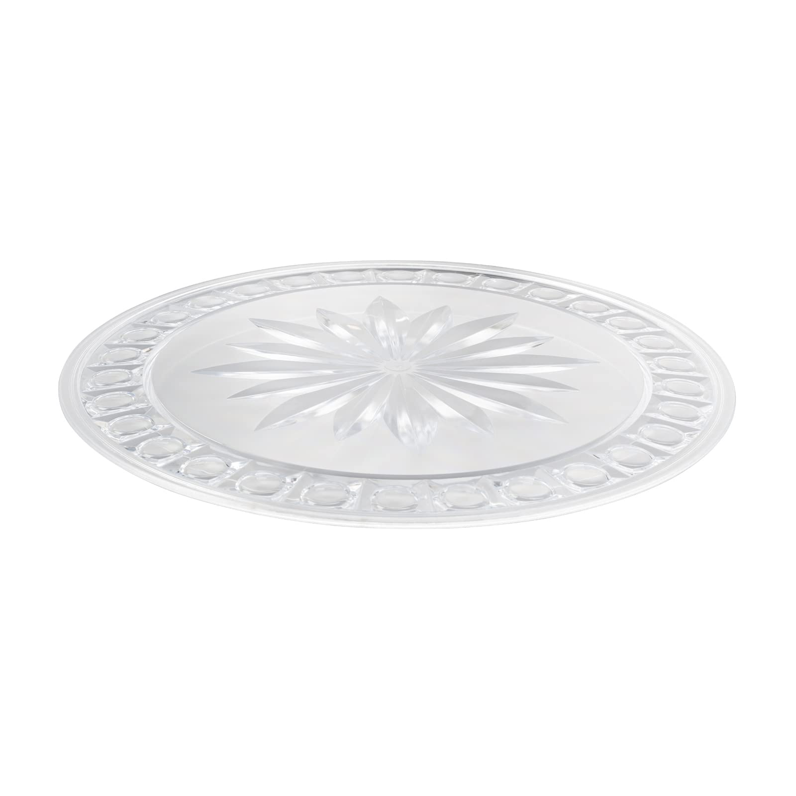 westmark-plat-g-teau-31-5-cm-aspect-verre-plastique-incassable-transparent-34552 image 4